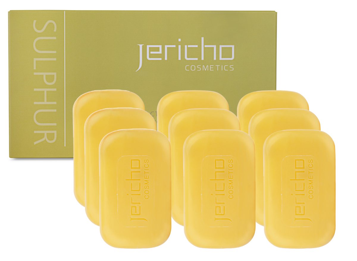 Dead Sea Minerals Active Sulphur Soap - 9 Pack!