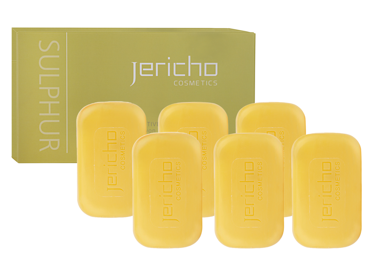 Dead Sea Minerals Active Sulphur Soap - 6 Pack!