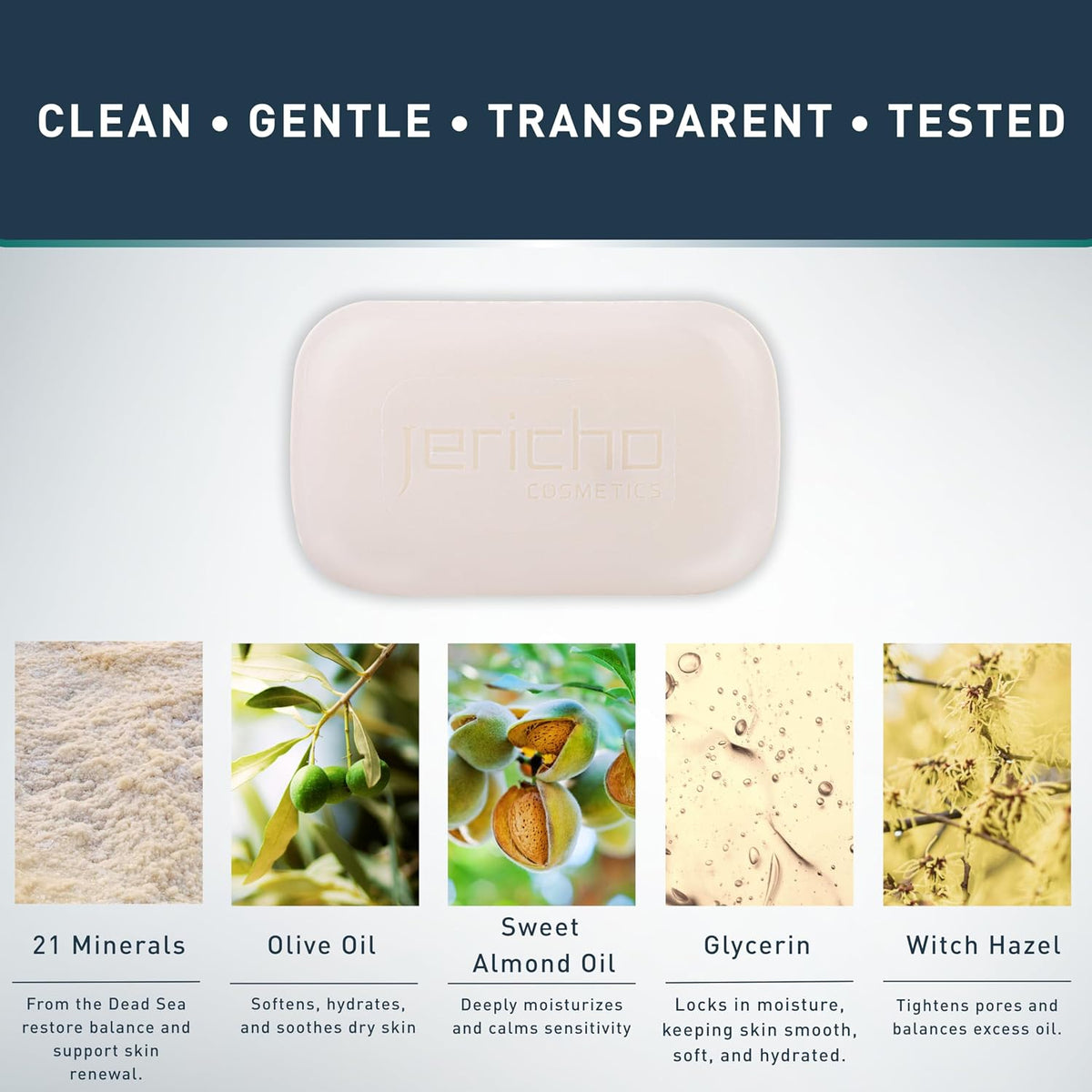Dead Sea Cleansing Salt Soap